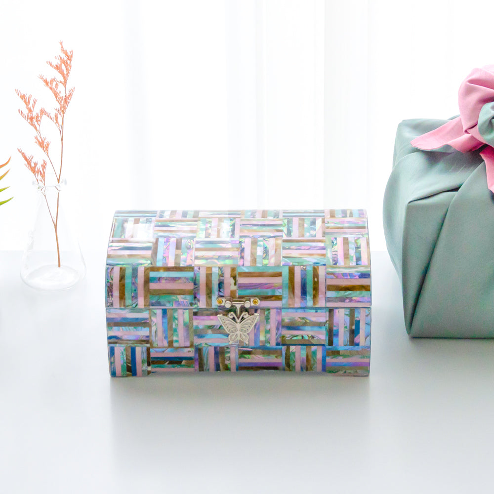 Najeon Mother-of-Pearl Jewelry Box - 2 - Tier (VI) - view 4