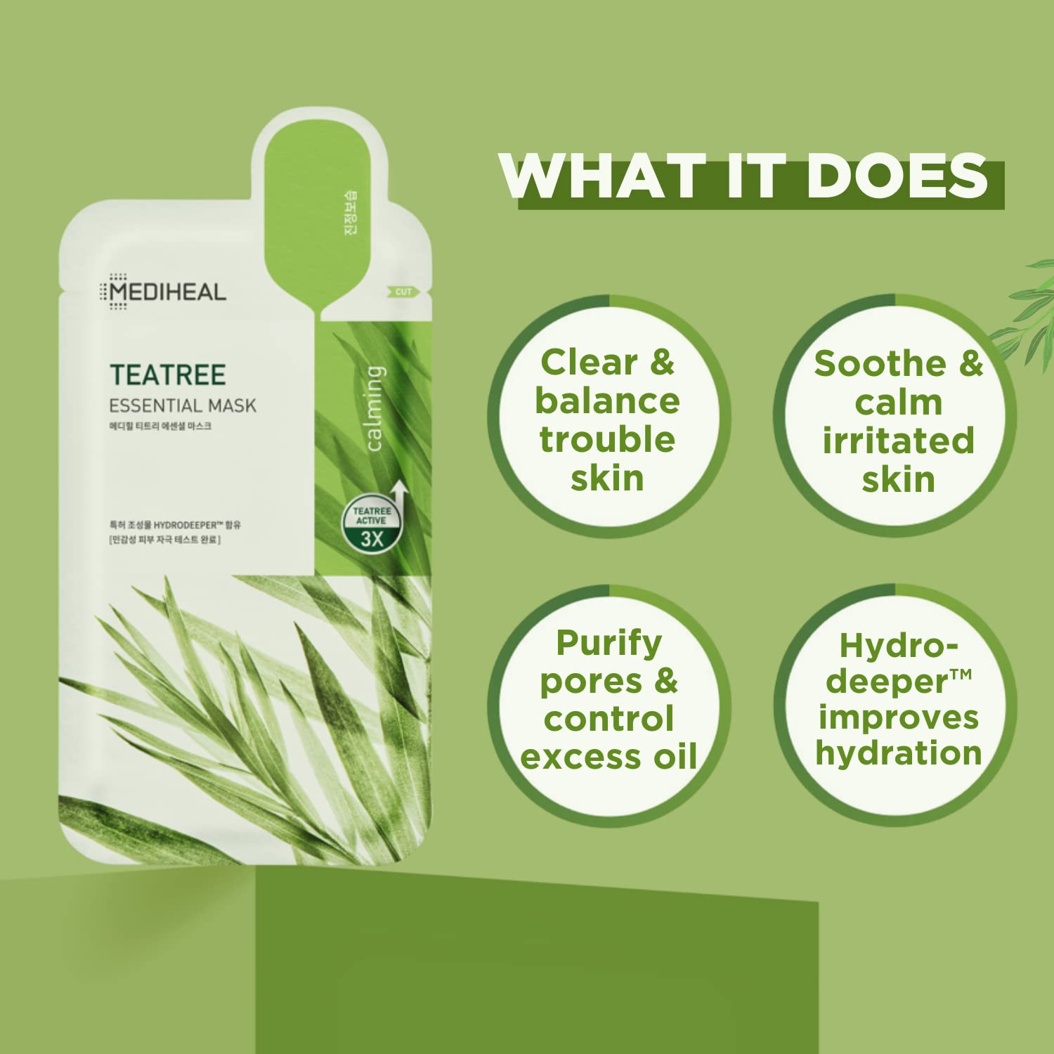 Mediheal Teatree Essential Mask Calming Moisture - view 4