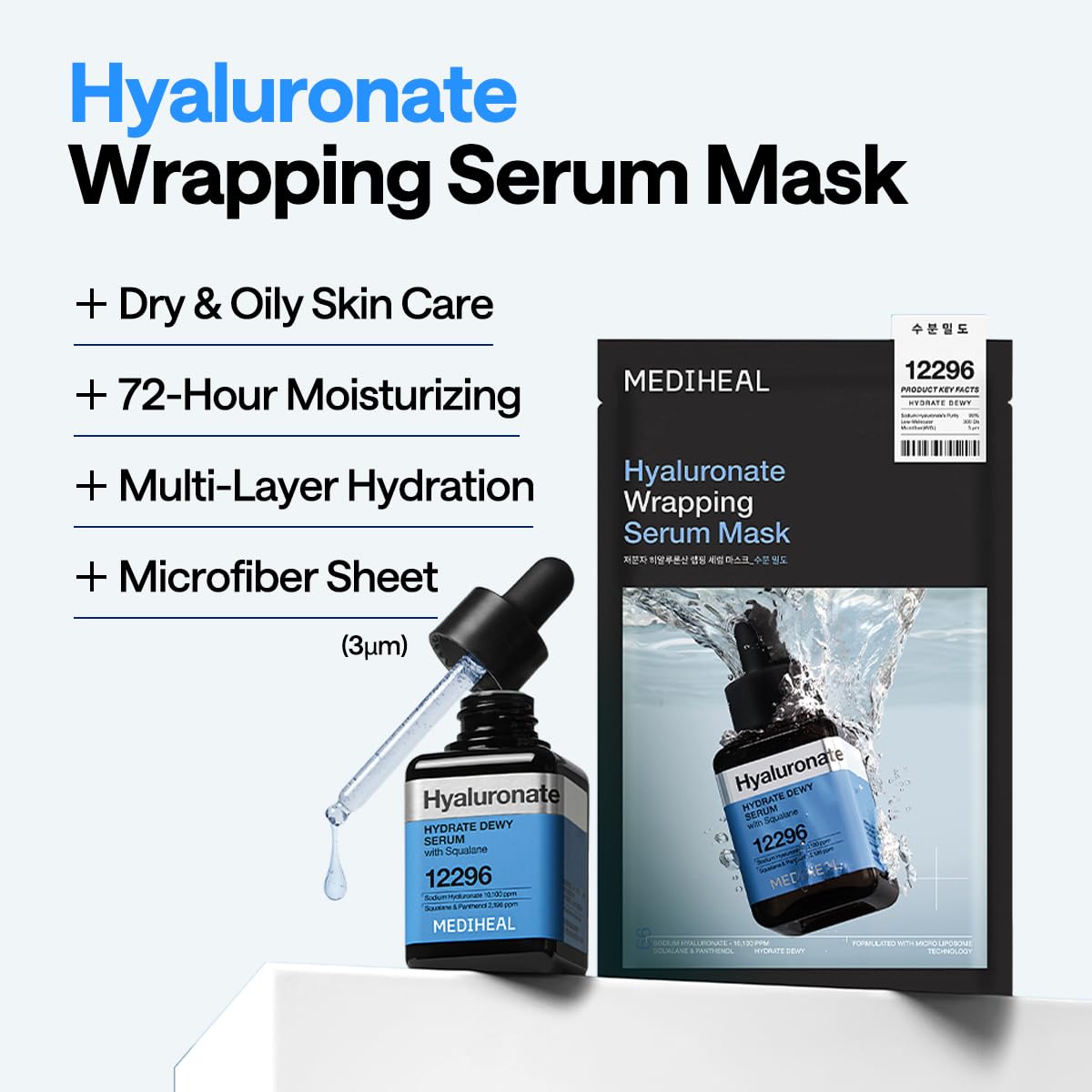 Mediheal Madecassoside Blemish Repair Duo (Serum + Wrapping Serum Mask) - view 7