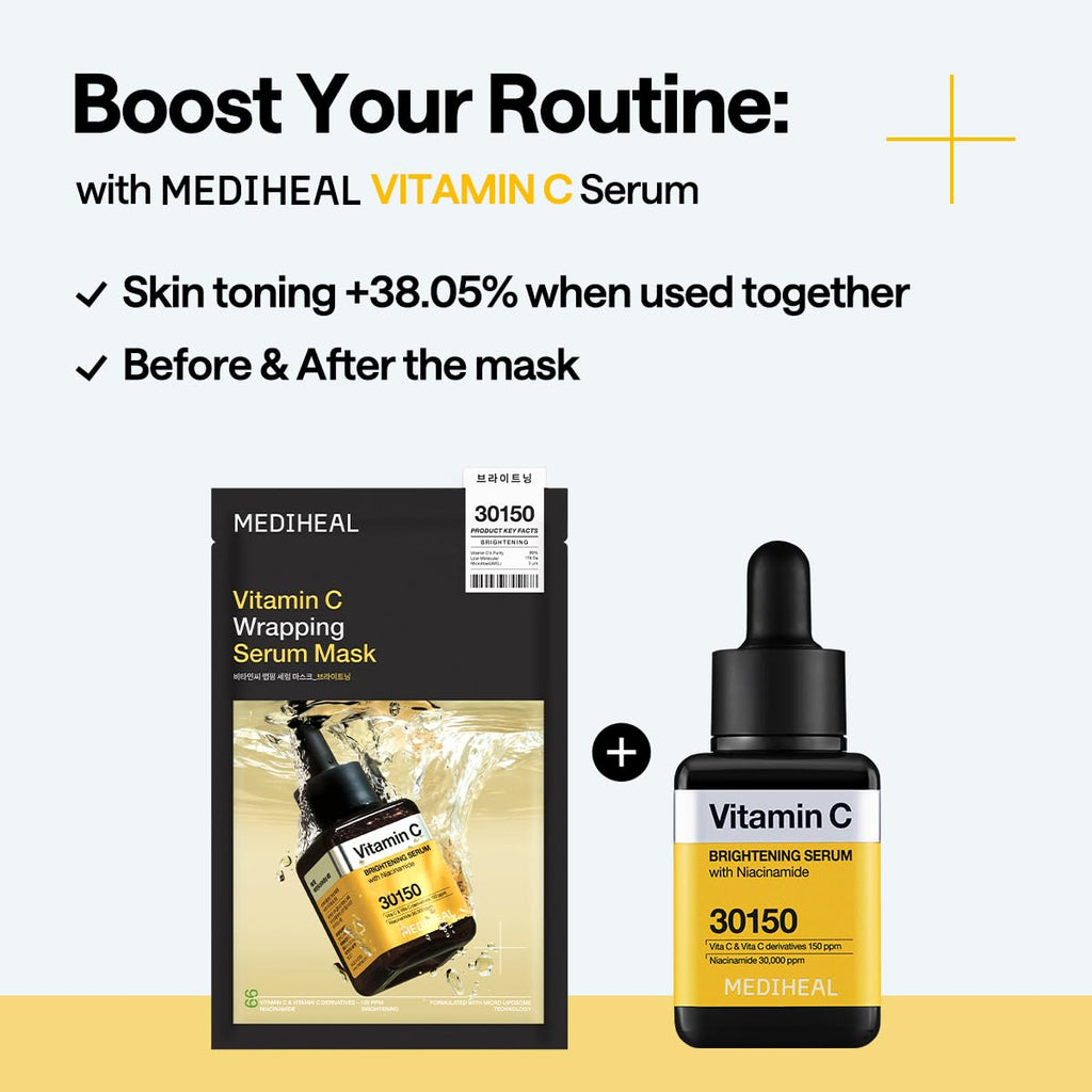Mediheal Vitamin C Wrapping Serum Mask - view 4