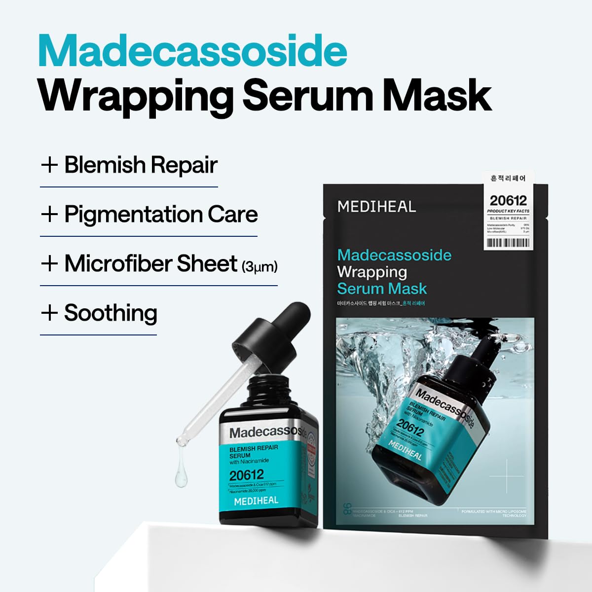 Mediheal Madecassoside Wrapping Serum Mask - view 4