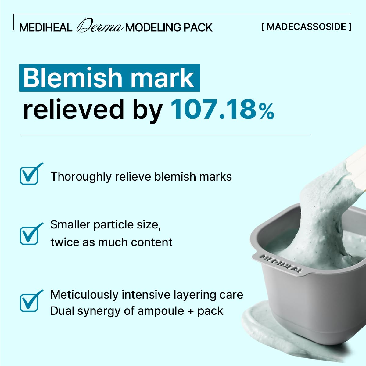 Mediheal Derma Modeling Pack Madecassoside Blemish - view 3