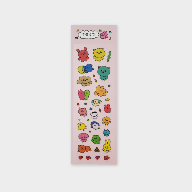 Inside Object Stationery — 얼렁뚱땅 씰스티커