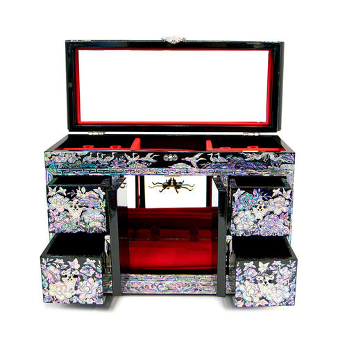 Insadong Craft Korean Mother-of-Pearl Lacquerware - Handmade Seoul Design No.10 - view 6