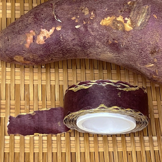 Inside Object Stationery - potato peel masking tape - view 2