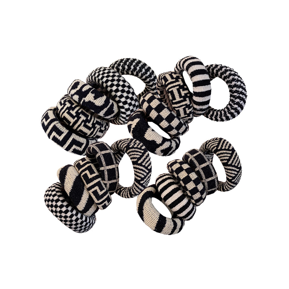 Dolly Tie Korean Hair Accessory - Handmade Seoul Design No.42 - view 5