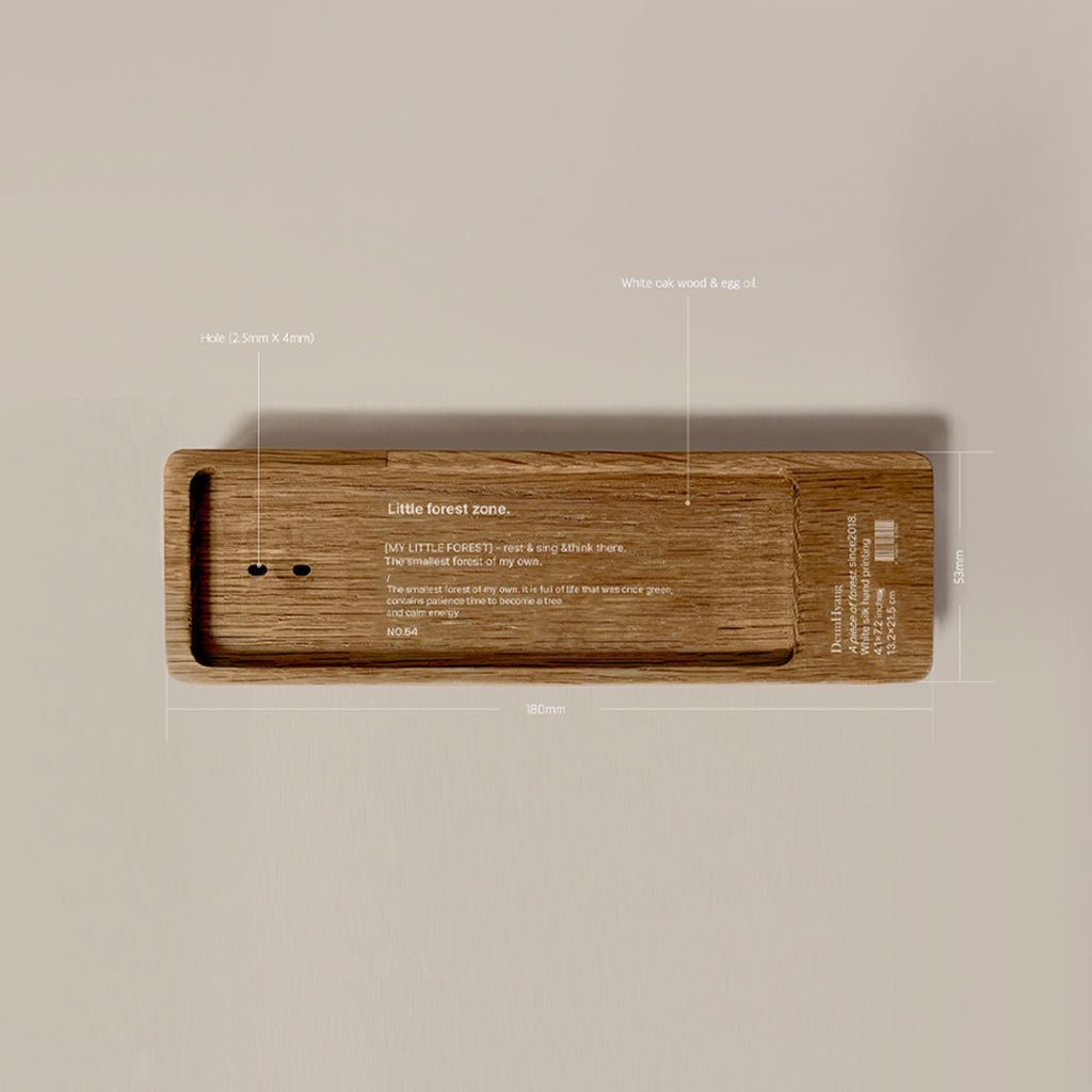 Rest Wood Incense Holder