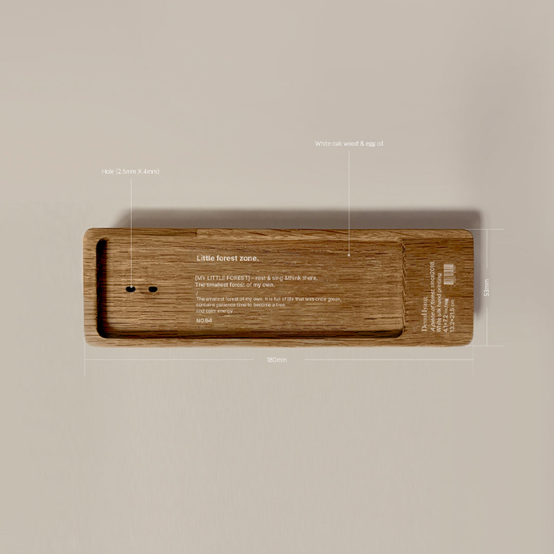 Rest Wood Incense Holder