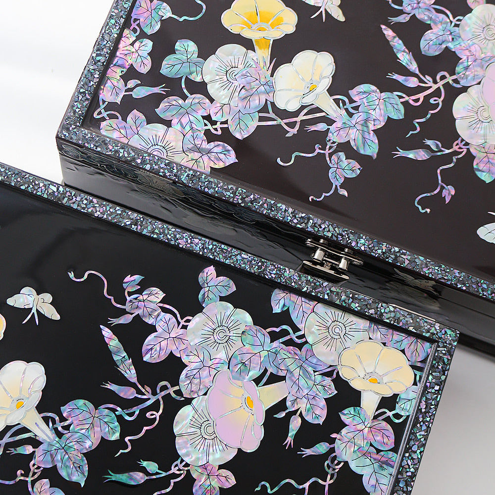 Najeon Mother-of-Pearl Jewelry Box - 2 - Tier - view 2