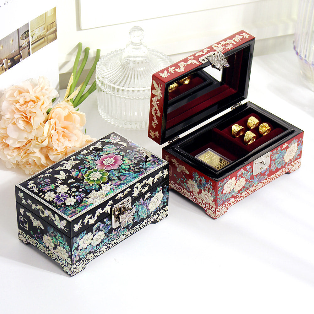 Najeon Mother-of-Pearl Jewelry Box — Butterfly 15cm