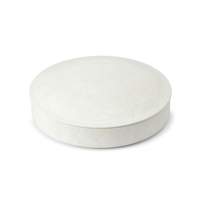 Kwangjuyo Baekja White Porcelain Vessel — Peony