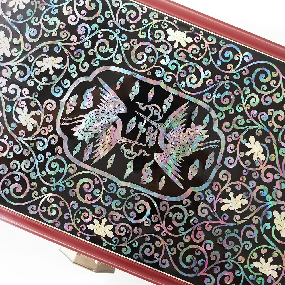 Najeon Mother-of-Pearl Jewelry Box - Crane - view 2