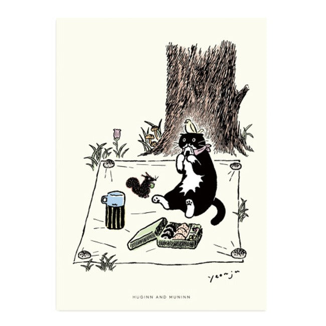 Inside Object Living — 드로잉카드-picnic