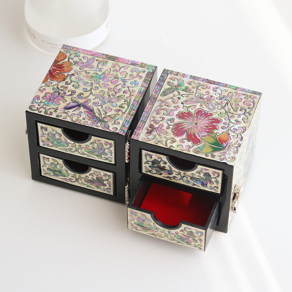 Najeon Mother-of-Pearl Jewelry Box - Butterfly - view 7