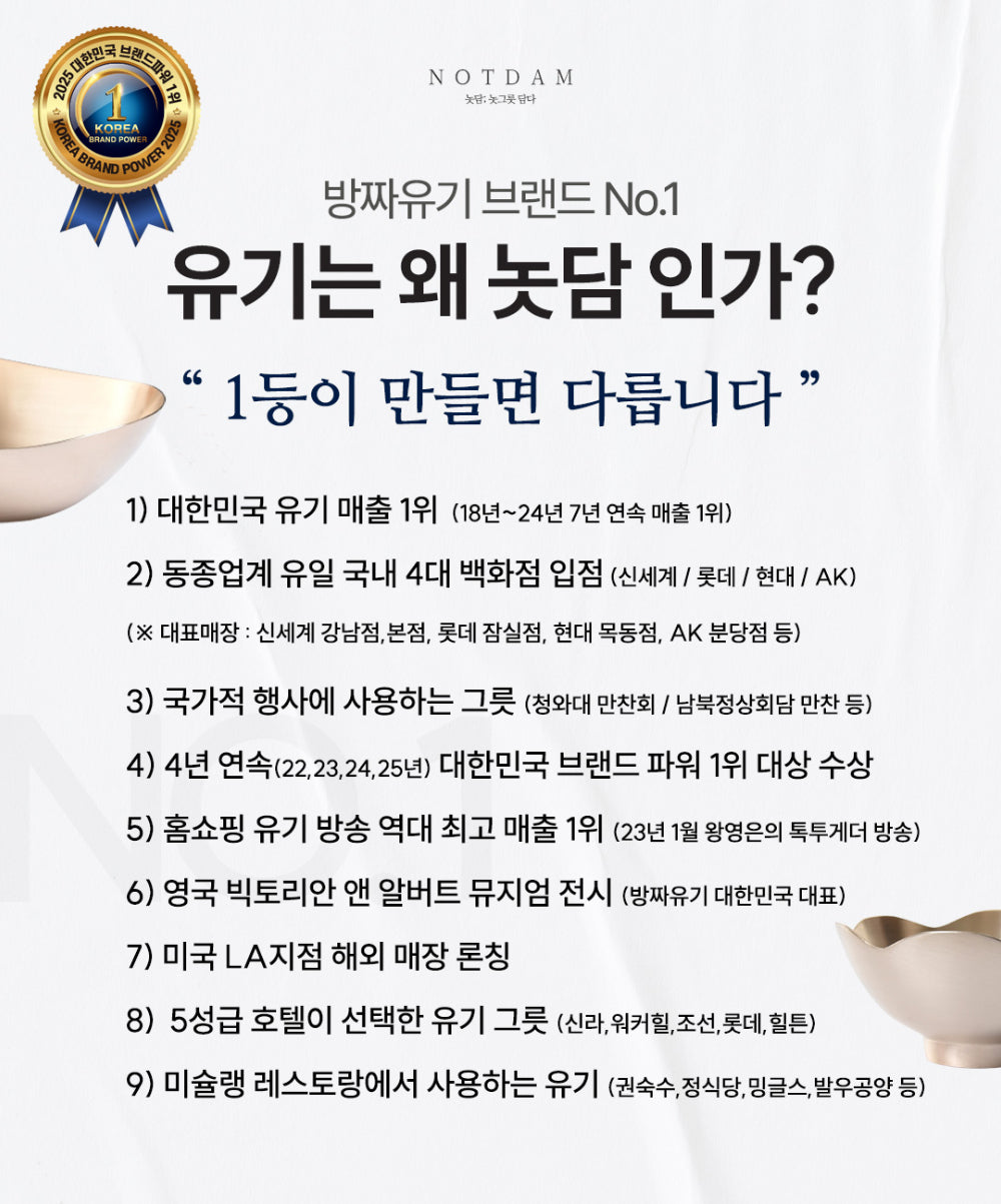 Notdam Bangjja Brass Spoon and Chopstick Set for 5 - view 6