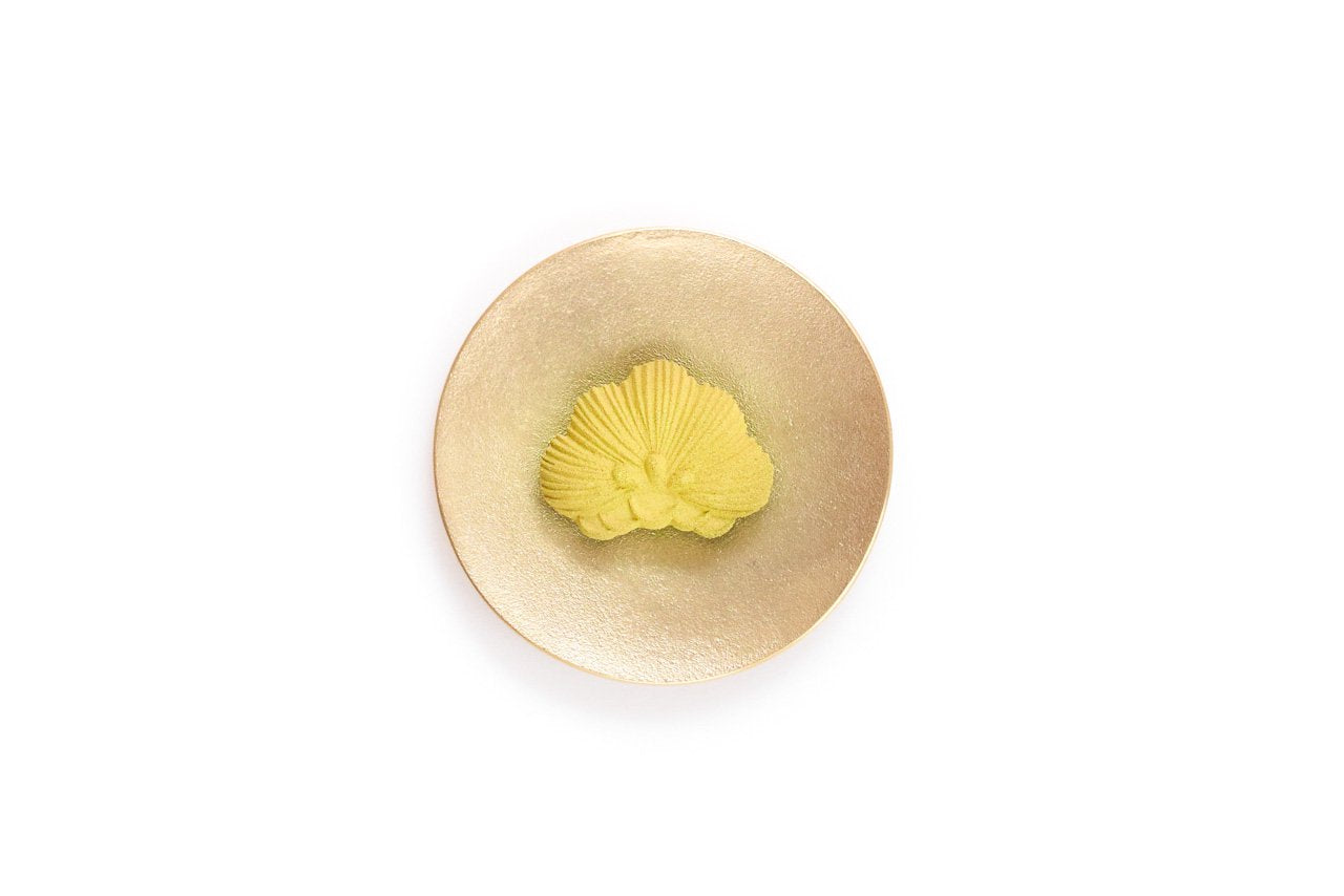 Juttoku Brass Incense Dish and Holder Set - Round - view 3