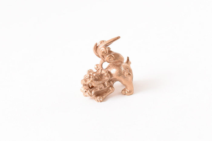 Juttoku Lion Guardian Incense Holder