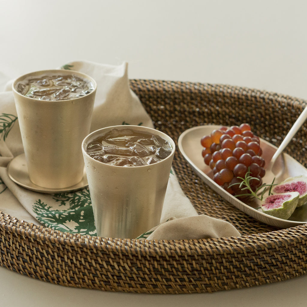Notdam Bangjja Brass Beer Cup Set of 2