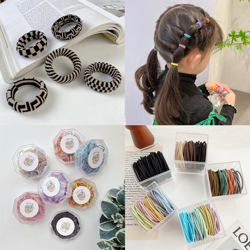 Dolly Tie Korean Hair Accessory - Handmade Seoul Design No.15 - view 6