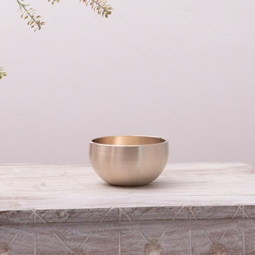 Bangjja Brass Soju Cup - Classic Brass (Single Cup)