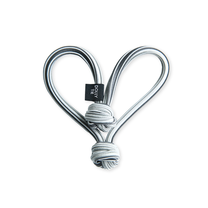 Dolly Tie Korean Hair Accessory - Gray