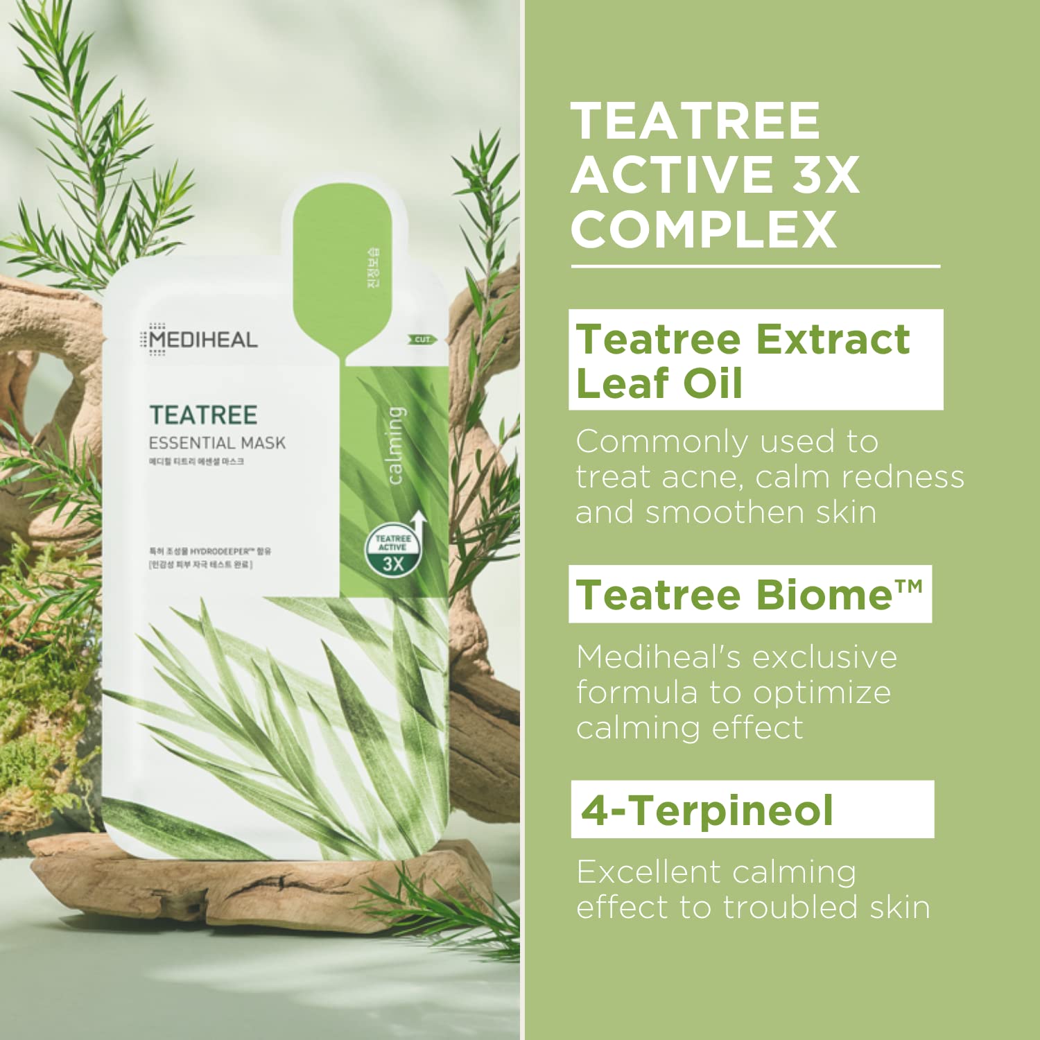 Mediheal Teatree Essential Mask Calming Moisture - view 5