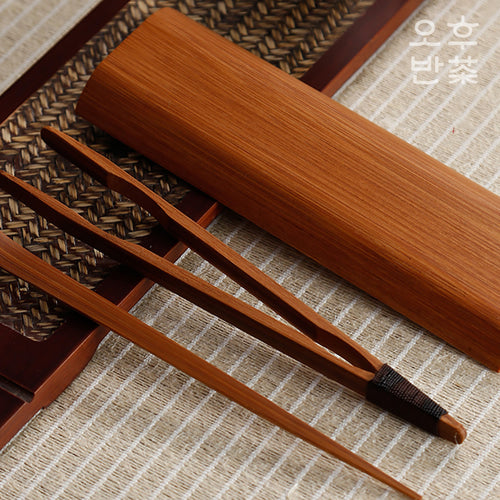 KOHGANE Korean Tea Ceremony Tea Scoop Tea Holder Portable - Tea Ritual Object - view 5
