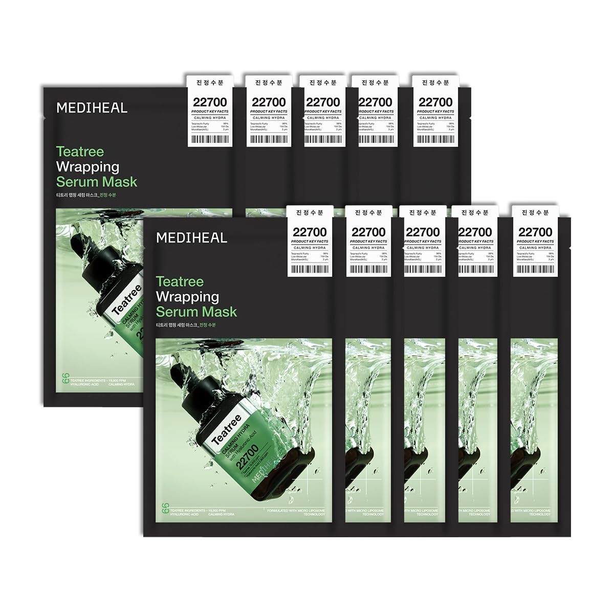 Mediheal Teatree Wrapping Serum Mask