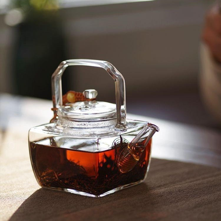 KOHGANE Korean Teapot Teacup Strainer Glass - Tea Ritual Object - view 5