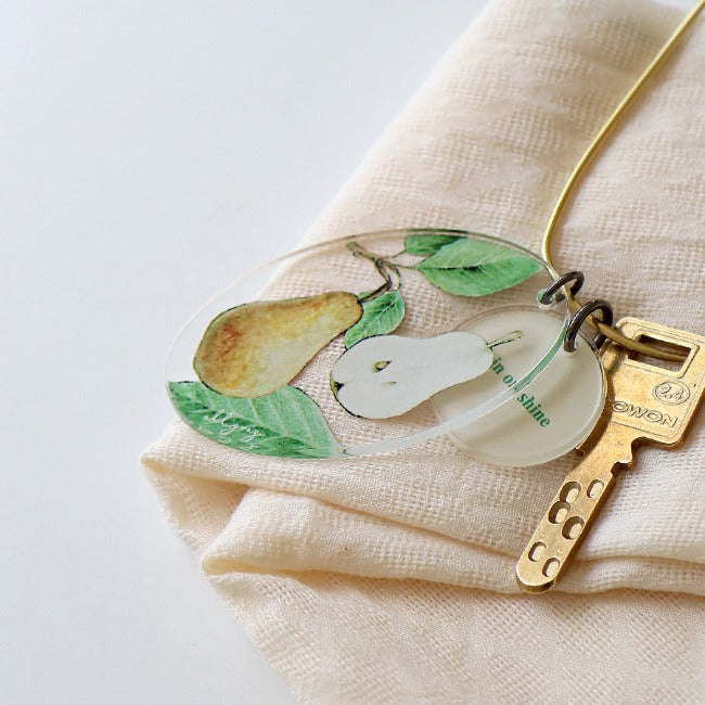 Inside Object Korean Character Keyring - Handmade Seoul Design No.8