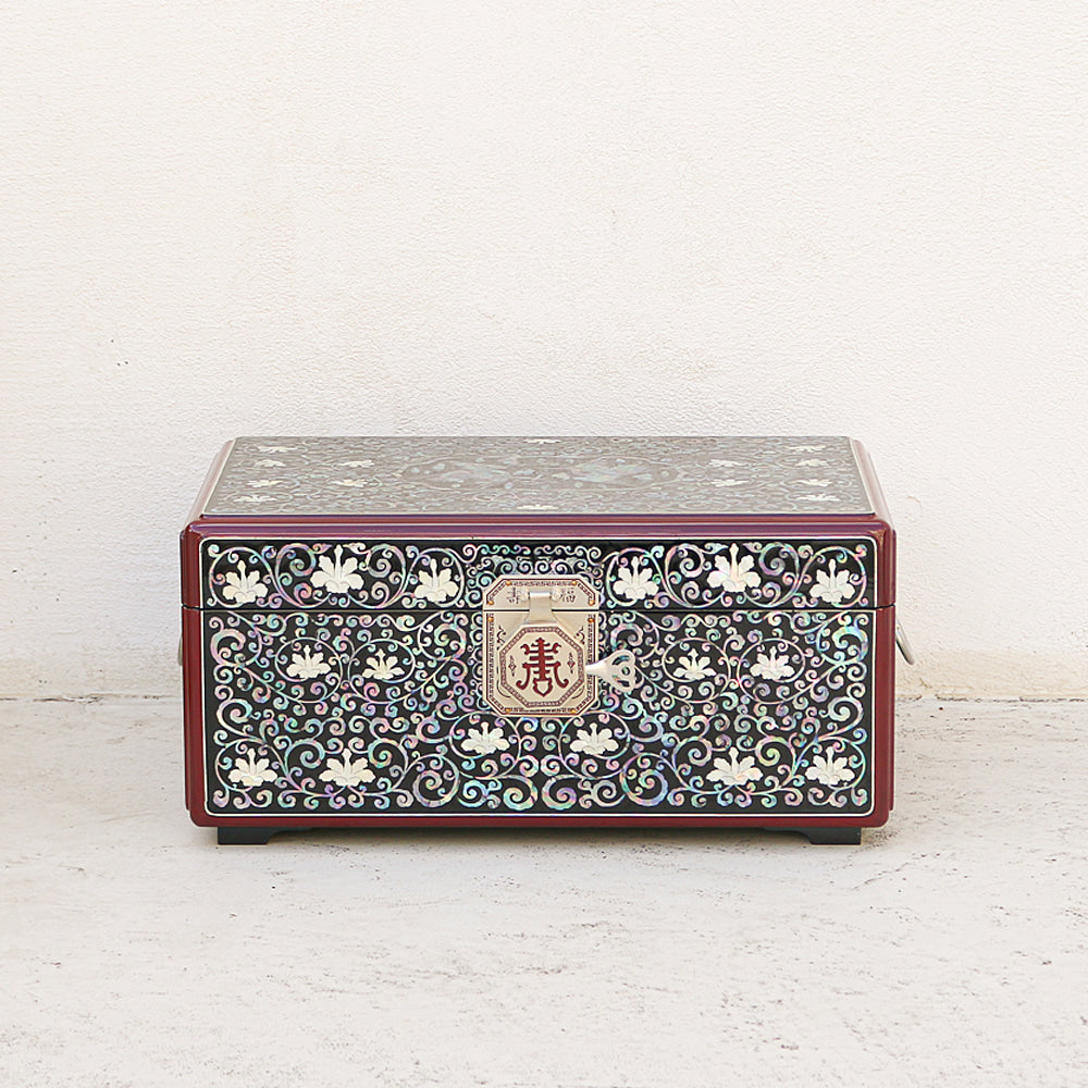 Najeon Mother-of-Pearl Jewelry Box — Arabesque 40cm