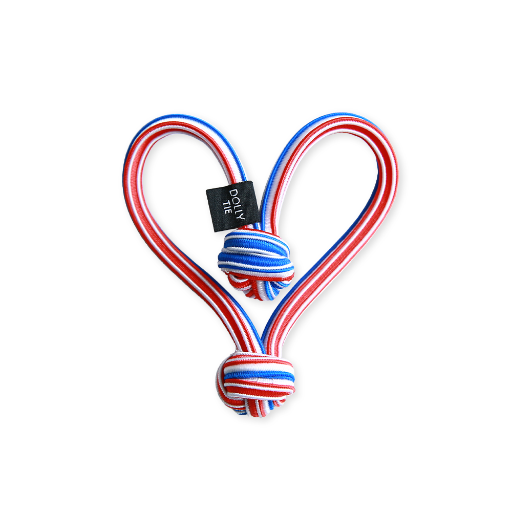 Dolly Tie Korean Hair Accessory - Handmade Seoul Design No.3