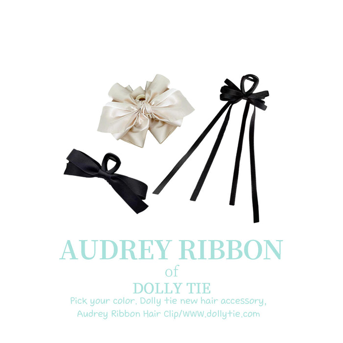 Dolly Tie Korean Hair Accessory - Handmade Seoul Design No.47