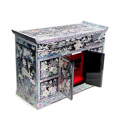 Insadong Craft Korean Mother-of-Pearl Lacquerware - Handmade Seoul Design No.10 - view 8