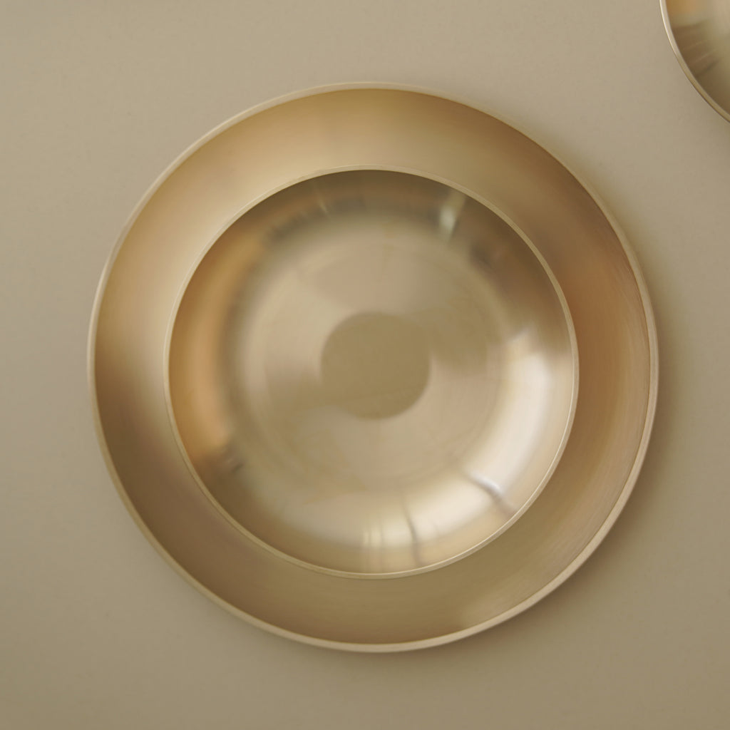 Notdam Bangjja Brass Round Plate 24cm - view 4