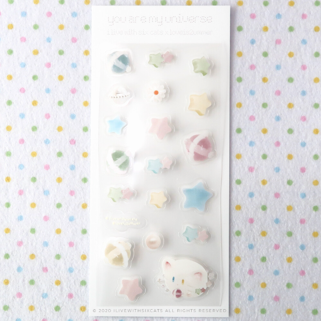 Inside Object Stationery — you are my universe