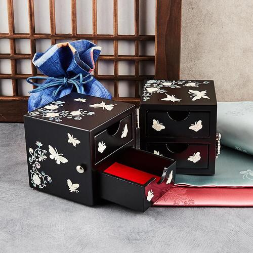 Najeon Mother-of-Pearl Jewelry Box - Butterfly (II)