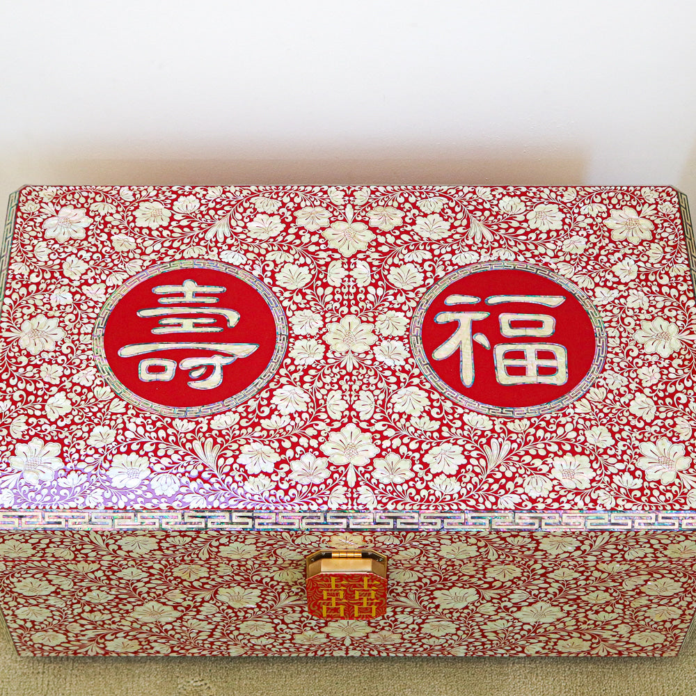Najeon Mother-of-Pearl Wedding Casket - Large - view 3
