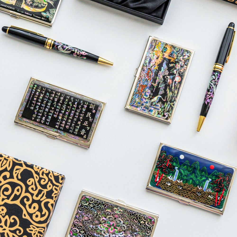 Najeon Mother-of-Pearl Card Case