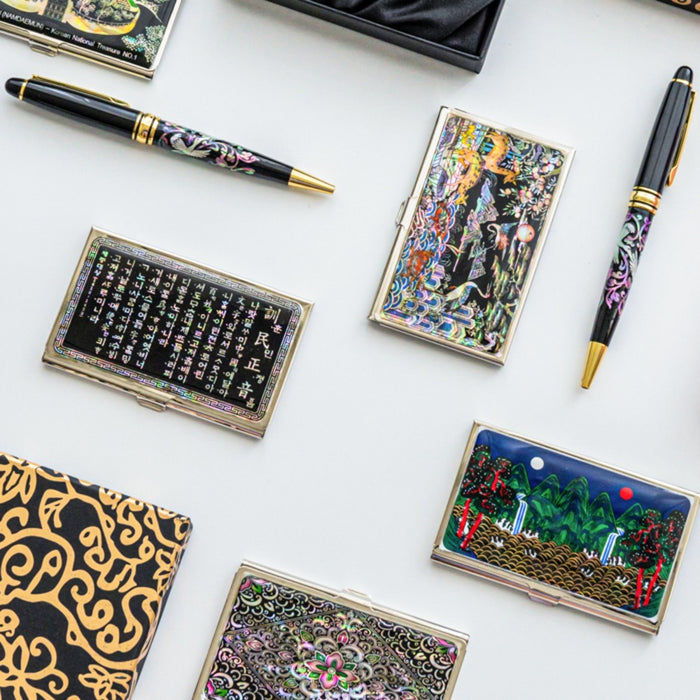 Najeon Mother-of-Pearl Card Case