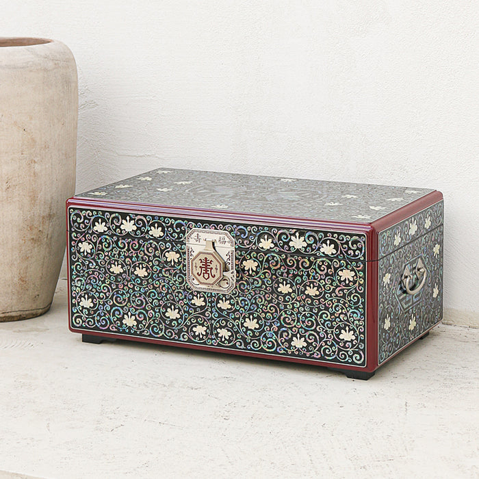 Najeon Mother-of-Pearl Jewelry Box — Arabesque 60cm