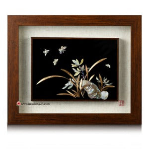 Najeon Mother-of-Pearl Mother-of-Pearl Frame - Plum Blossom, Small - view 5