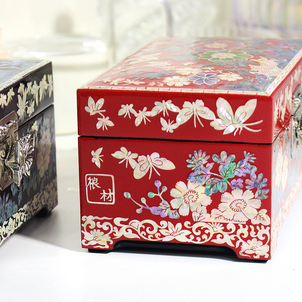 Najeon Mother-of-Pearl Jewelry Box - Butterfly 15cm - view 4