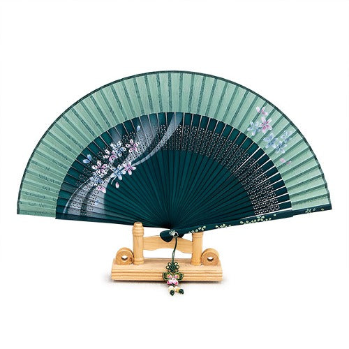 Korean Silk Folding Fan (VII)