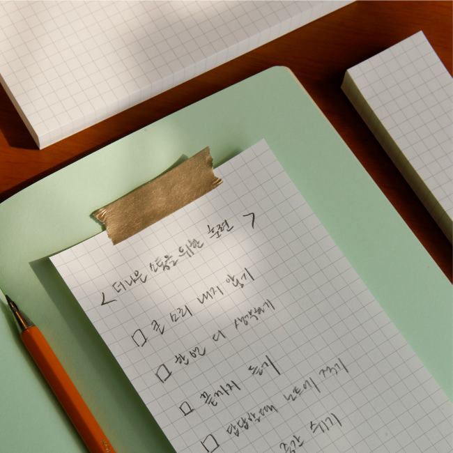 Inside Object Stationery — 디깅 그라운드 메모지