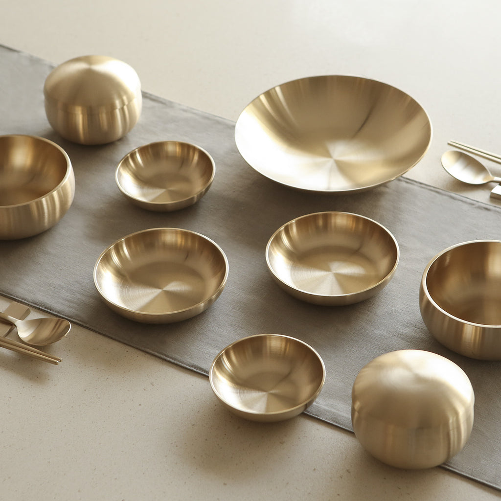 Notdam Bangjja Brass Dinnerware Set for 2 - Luster - view 4