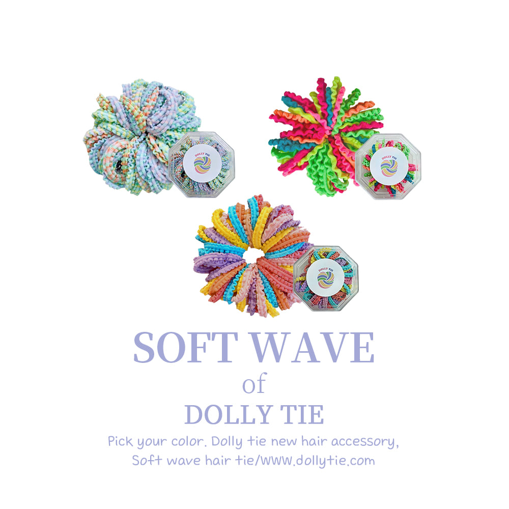 Dolly Tie Korean Hair Accessory - Handmade Seoul Design No.52 - view 7