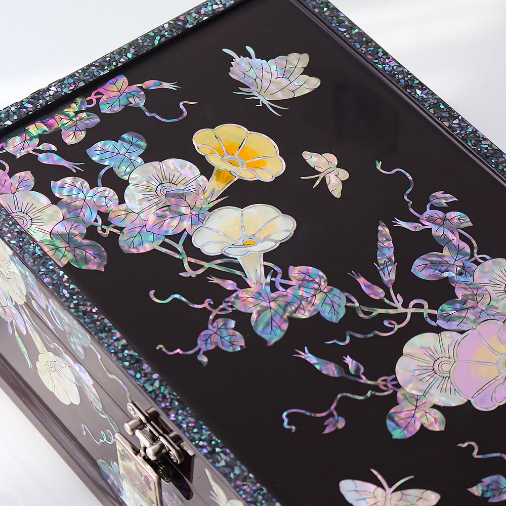 Najeon Mother-of-Pearl Jewelry Box - 2 - Tier - view 5