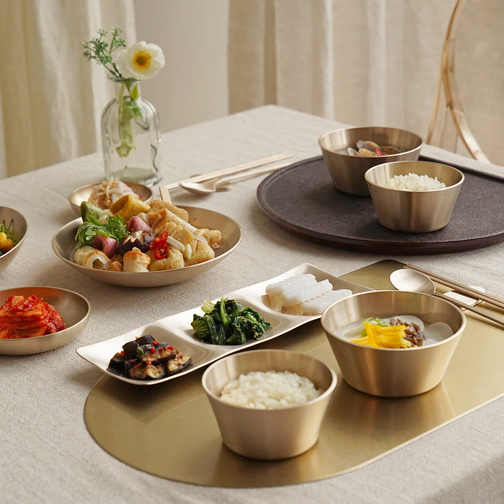 Notdam Bangjja Brass Dinnerware Set for 2 - Spring Day - view 4
