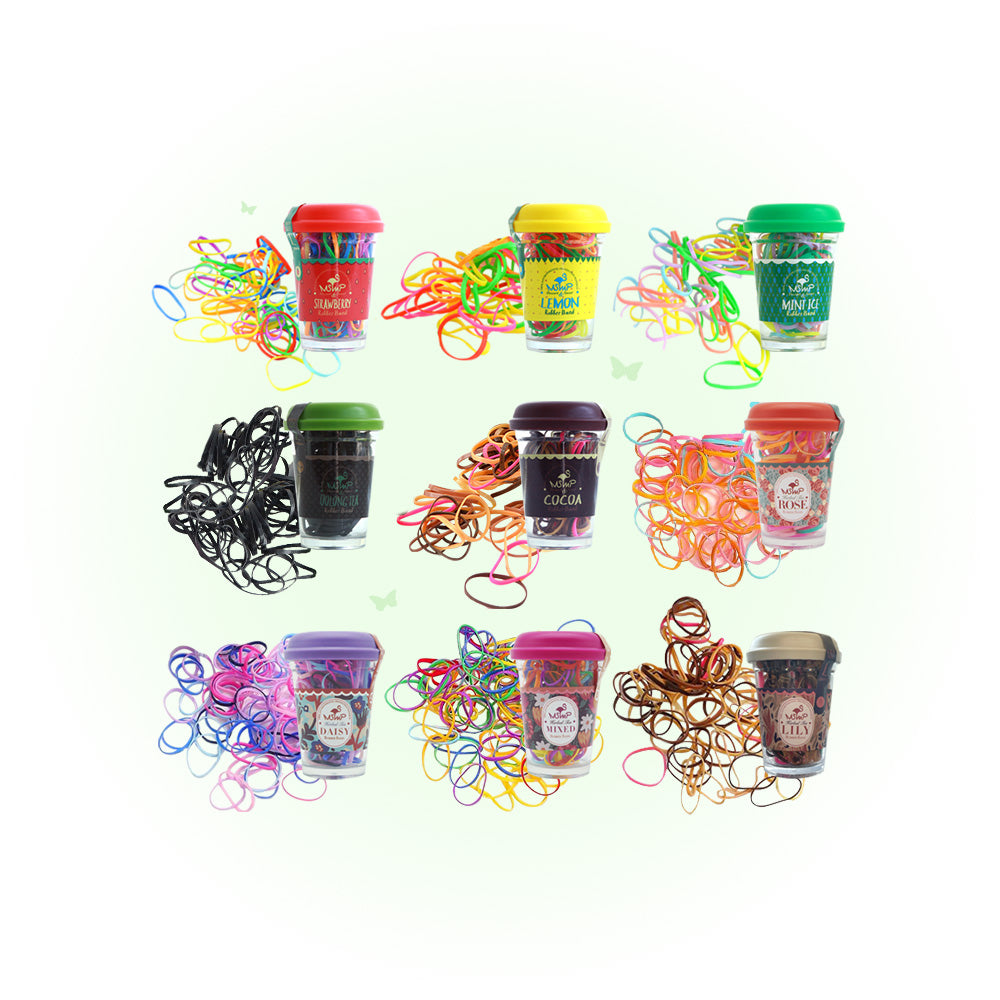 Dolly Tie Korean Hair Accessory - Hair Tie Set - view 3